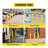 Heavy-Duty Steel Safety Bollard Post - 48" Yellow Parking Barrier with High-Visibility Stripe & Anchor Bolts