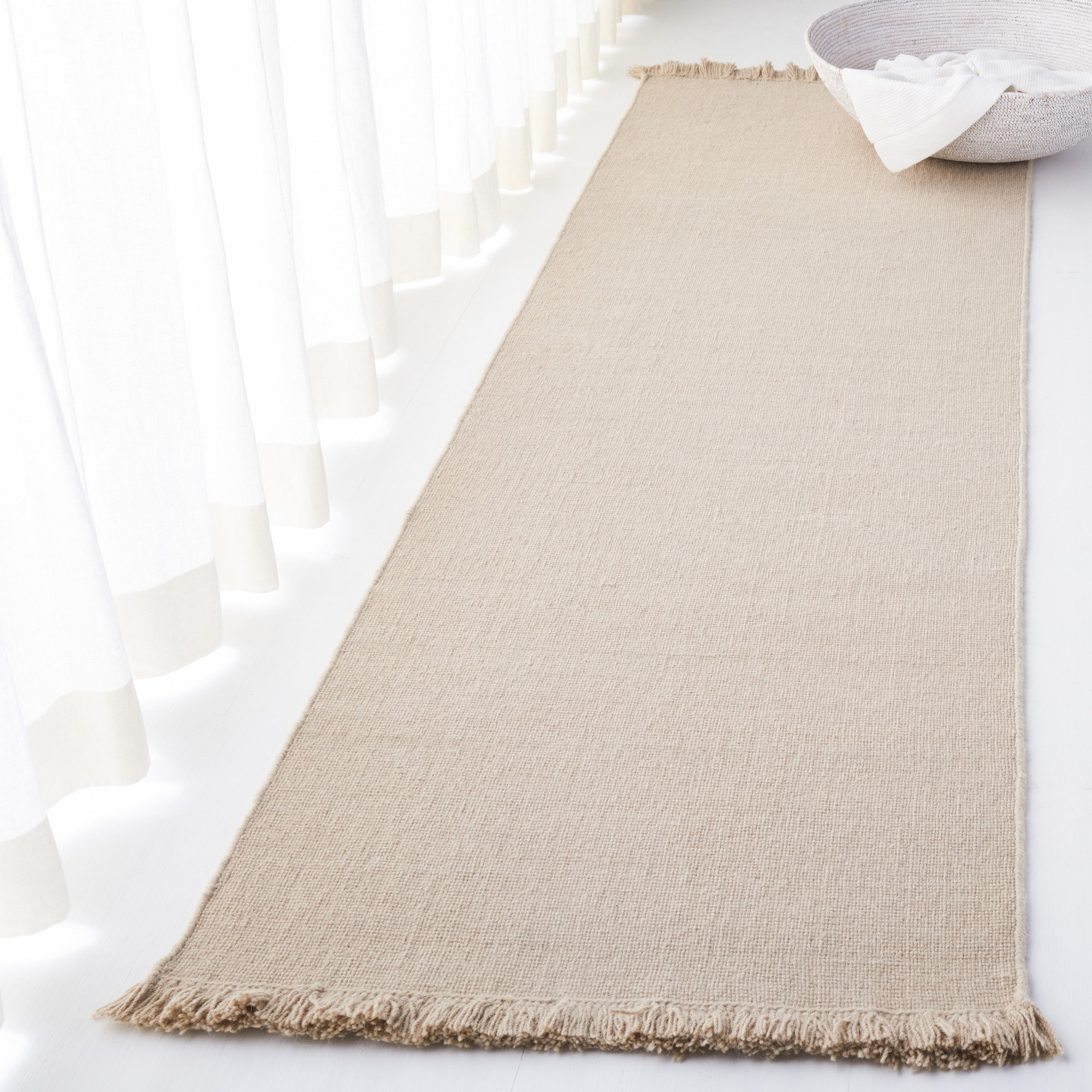 Handloomed Rug Lauren Ralph Lauren Hand-Loomed Cotton/Wool Beige Area Rug - Wayfair Canada