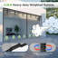 Moustiquaire de porte de garage de 16 x 7 pieds pour garage double