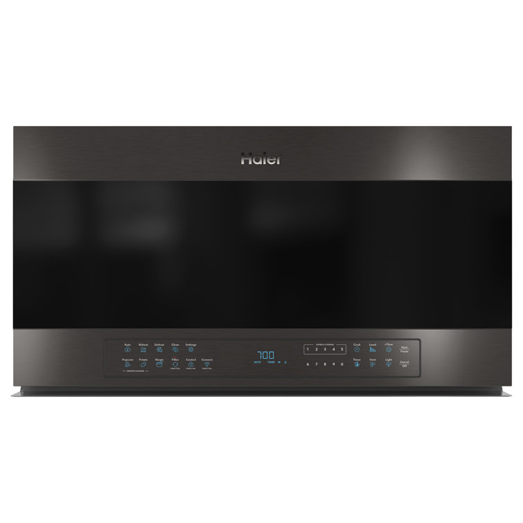 Haier 1.6 Cubic Feet 1000 Watt Over The Range Microwave with Sensor Cooking