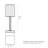 Gatsby Square Resin Table Lamp-1451937046