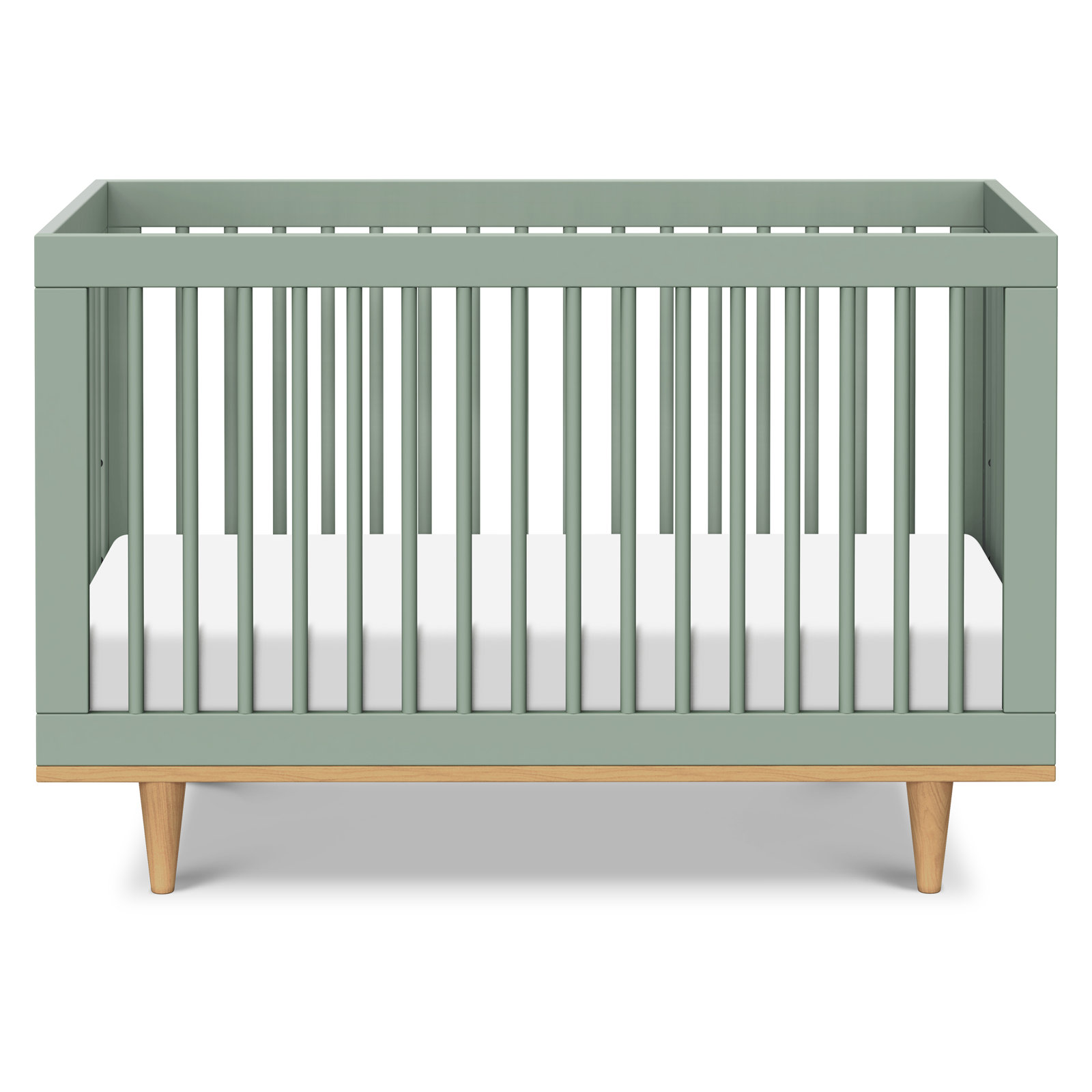 Marley Pine 3-in-1 Convertible Crib, Light Sage, Crib