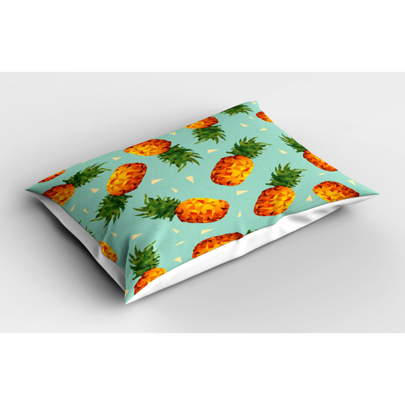 Retro Polyester Sham Set, Queen