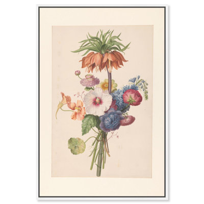 Art Remedy, reproduction d'art sur toile, bouquet indigo 1820
