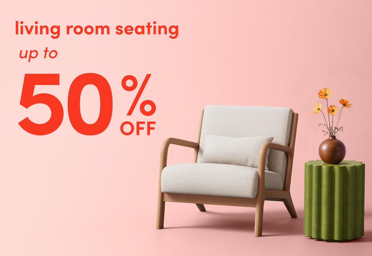 living room seating clearance