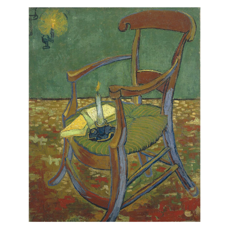 Fauteuil Gauguin par Vincent van Gogh - Estampe numérique, H 40 po x l 32 po