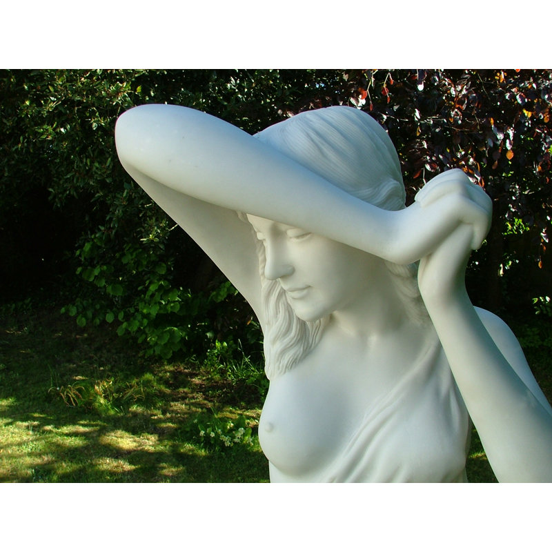 Weather Resistant UV Resistant Plastic Garden Statue, 83cm H x 25cm W x 18cm D