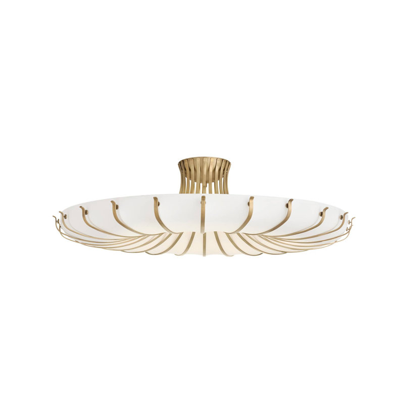 Chambers 10 - Light Semi Flush Mount