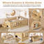 Lit multifonctionnel pour enfants en pleine croissance-262744756-262744758