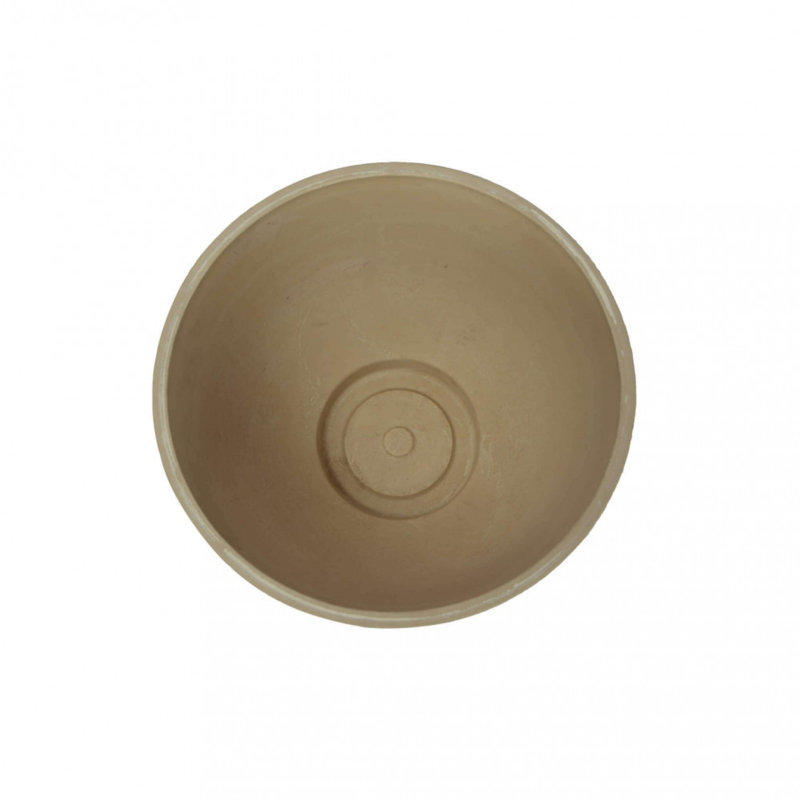 Keshana Floor Vase - Set of, 19cm H x 25cm W x 25cm D, Taupe, 1 piece