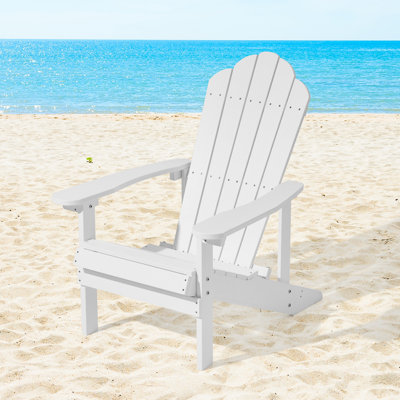 Chaise Adirondack en plastique Halstein