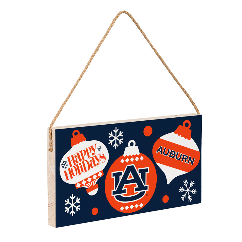 Panneau mural en bois 6 x 11 Auburn University