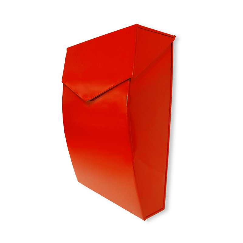Boîte aux lettres murale Bradley, rouge