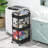 Plastic Rolling Utility Cart with-110898296
