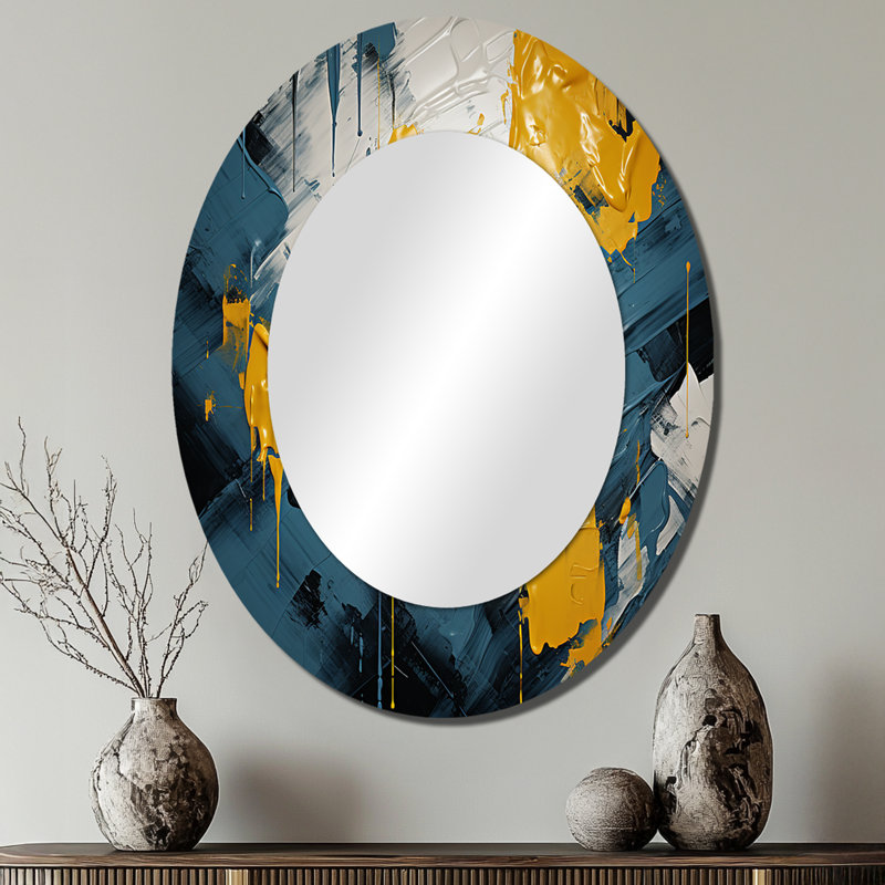 Miroir mural oval, 40 po x 30 po