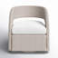 Chaise de patio pivotante avec coussins Maxille-392150750