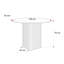 Metal Base Dining Table-771629641