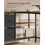 Aliyanah L-Shaped Metal Base Computer Desk-1060791376-1060791381