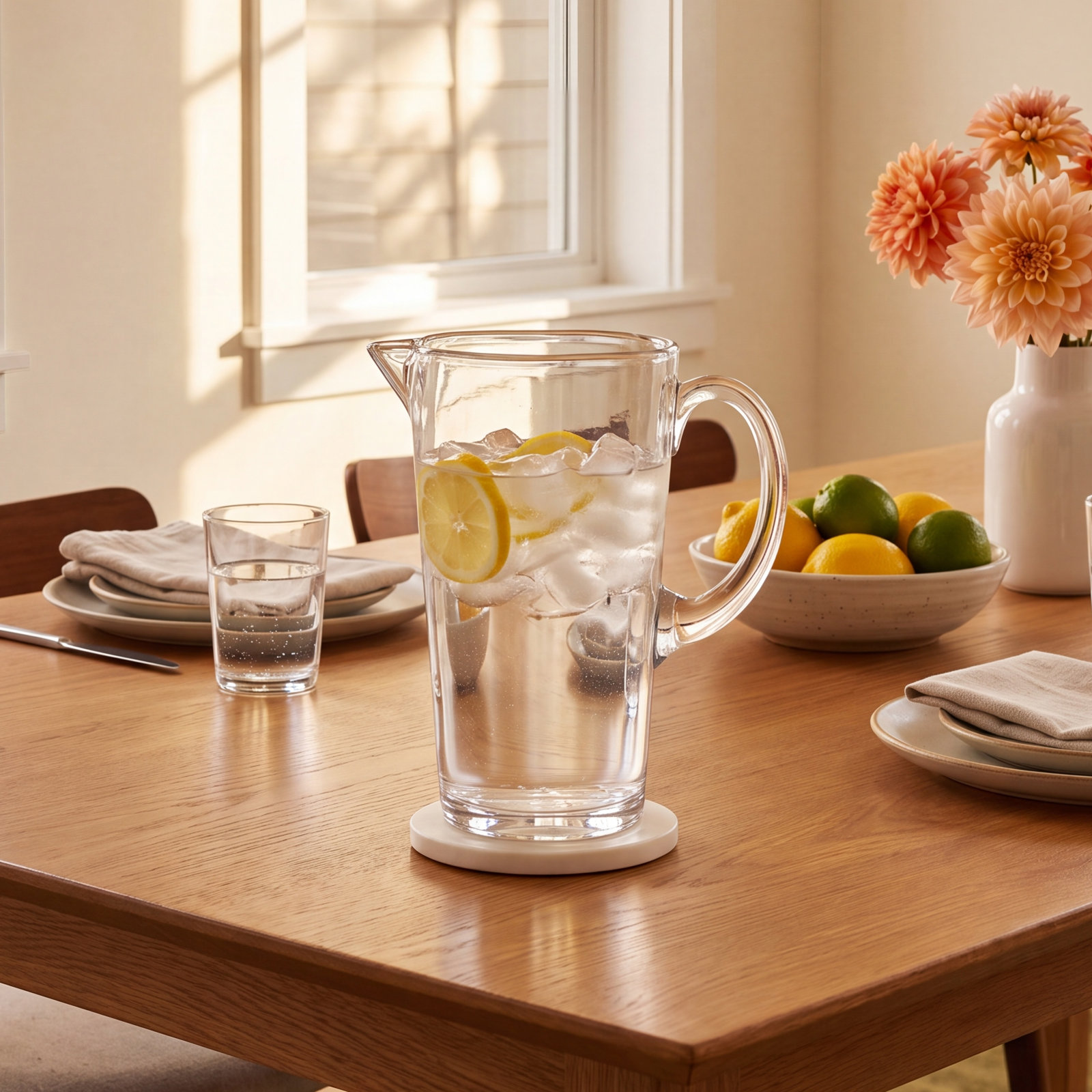 Veranda Glass Pitcher