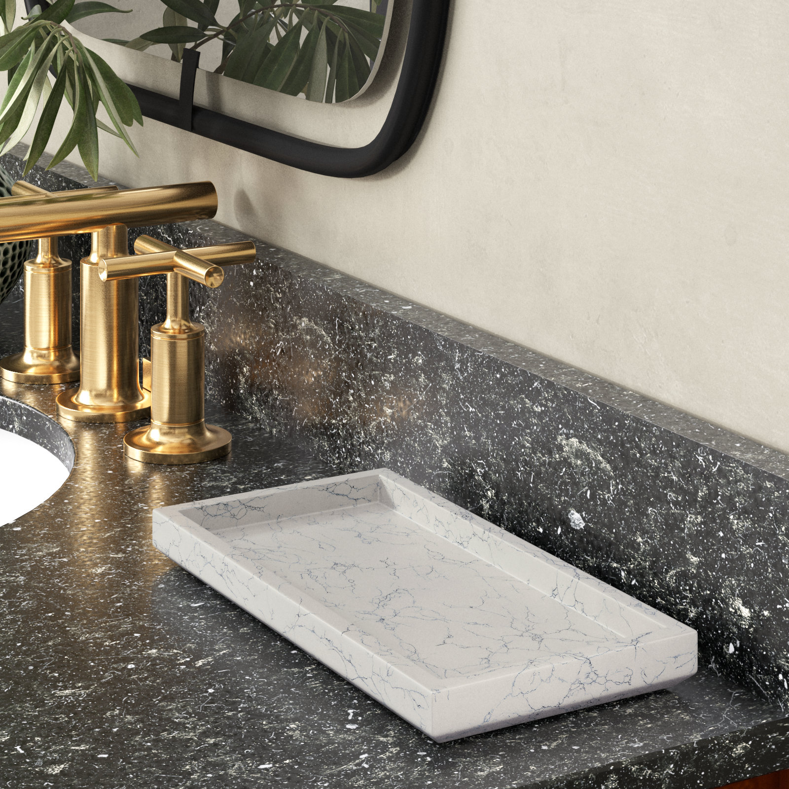 Oxie Bathroom Tray