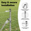 Euro Fence With 7 Posts Galvanised Steel-1613591669-1613591677
