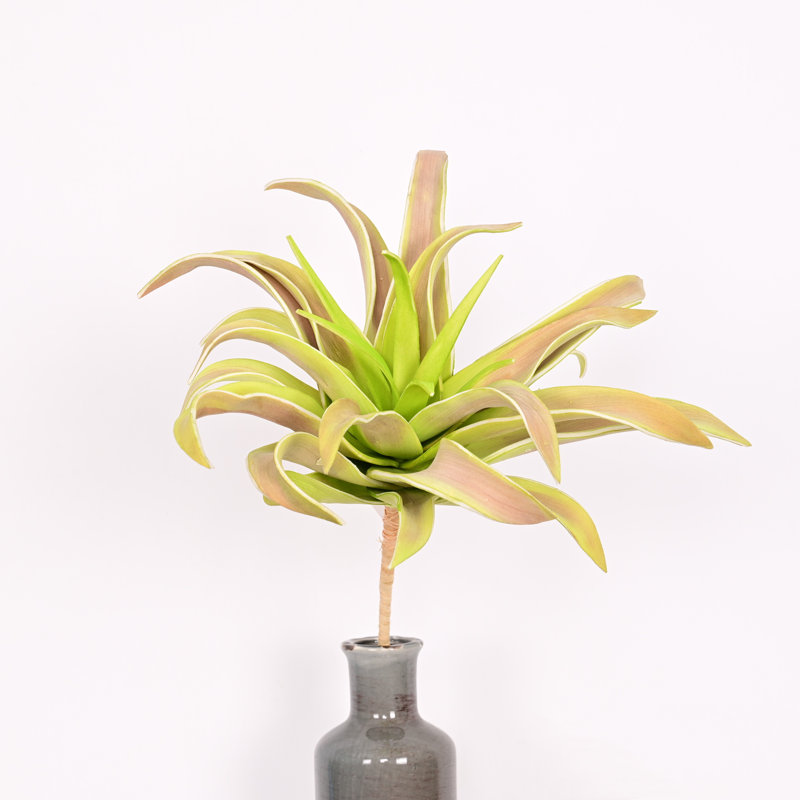 Artificial Farmhouse Greenery Branch Long Stem Sprays For Vase Filler, Home Office Decor Table Centerpiece, Green