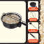 Campfire Popcorn Popper - Machine à maïs soufflé à l'ancienne avec poignée allongée - Équipement de camping par Great Northern Popcorn (noir)