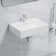 Turner 24" W x 16" D Vitreous China Rectangular Wall Mount Bathroom Vessel Sink with Overflow