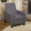 Fauteuil inclinable contemporain inclinable pour petits espaces Recliners | Tissu fumé