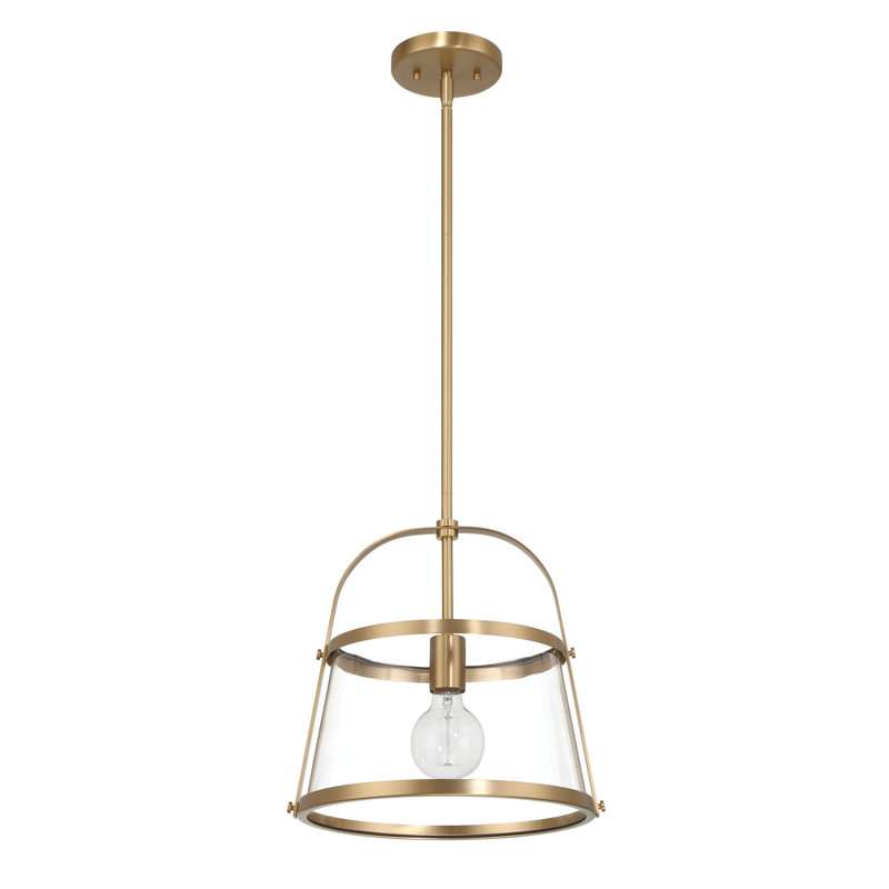 Calleja 1 - Light Geometric Pendant, Gold