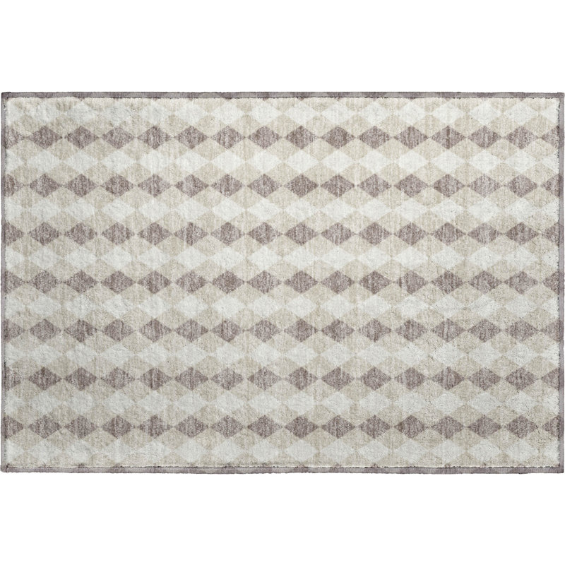 Tapis de vacances de qualité supérieure lavable à la machine AMF1812, Rectangle 1 pi 8 po x 2 pi 6 po