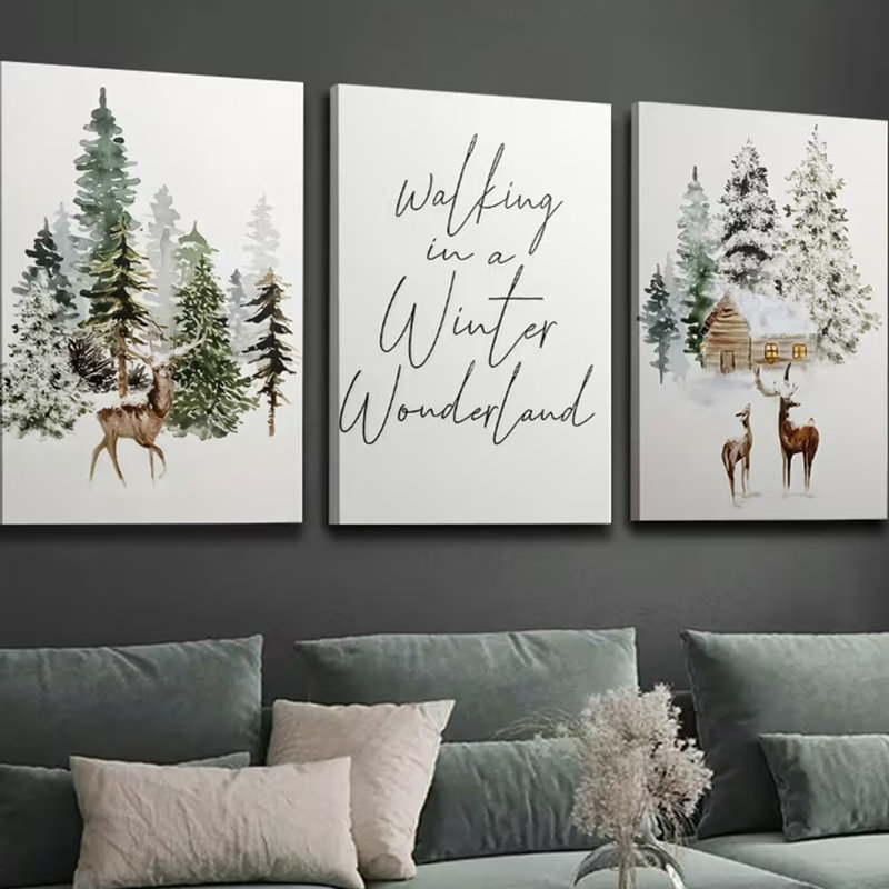 3 Piece Wrapped Canvas Print