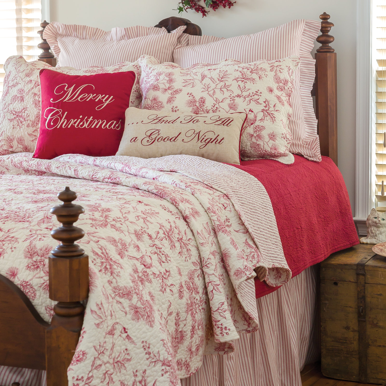Iria Cotton Quilt Set, Twin Quilt + 1 Sham