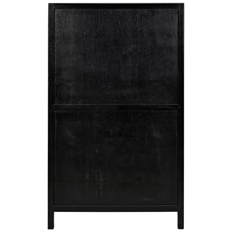 Hampton 6 - Drawer Dresser, Hand Rubbed Black
