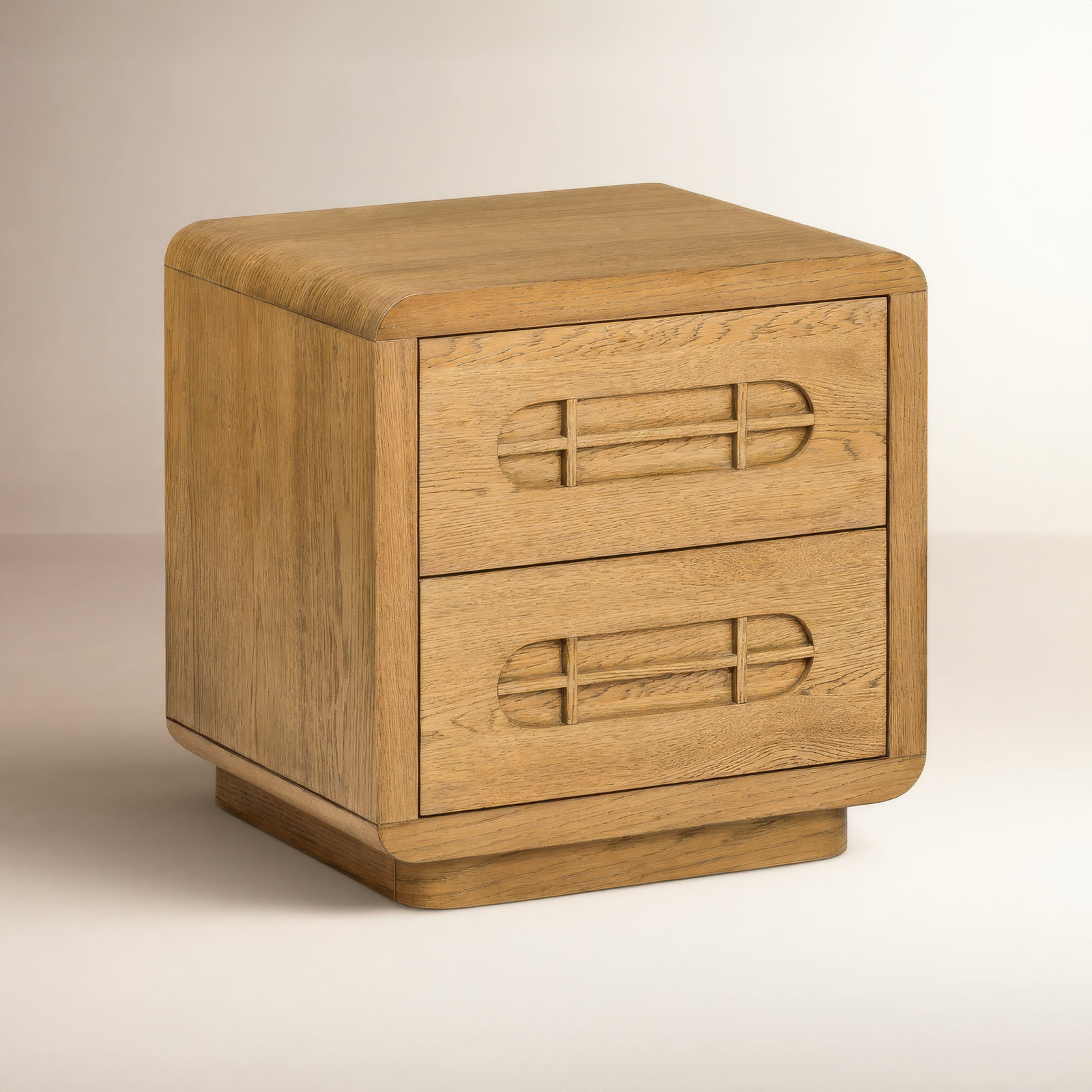 Xandra Oak Nightstand