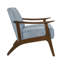Chaise d'appoint moderne en velours 1pc-1077987079