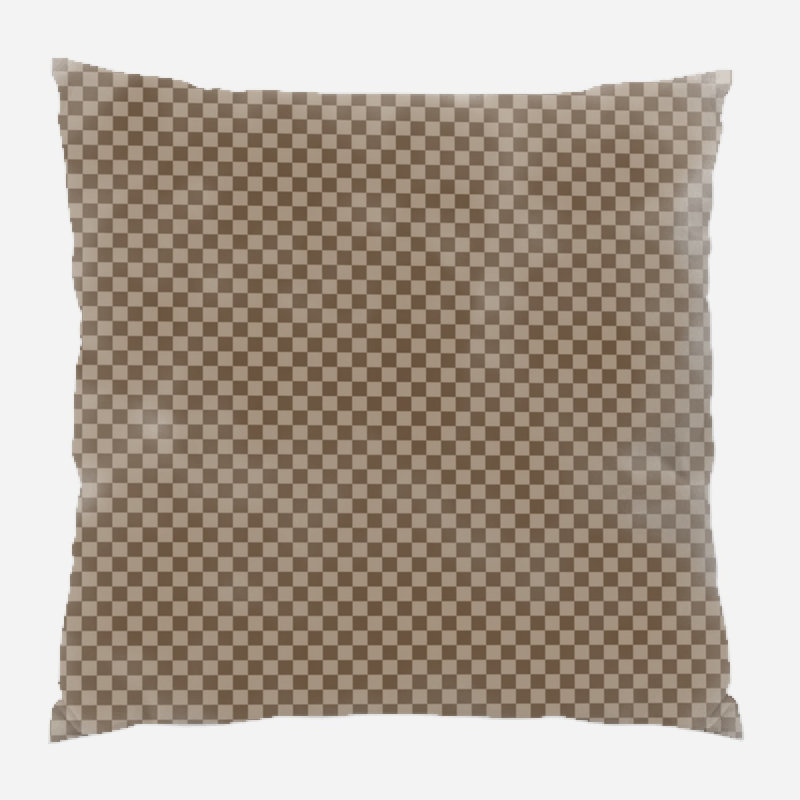 Coussin décoratif à motif, Intérieur, Brun/beige