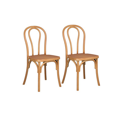 Bentwood Resin Standard Seat, 2 Chair Bundle By Chivari