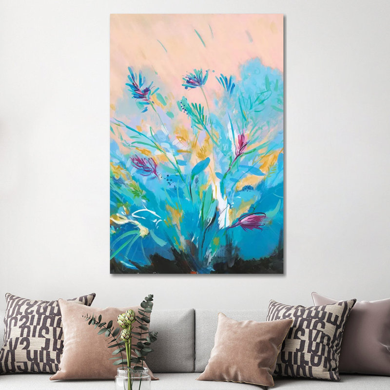 Mixed Floral I by Julie Joy - Wrapped Canvas Print, 152.5 cm H x 101.5 cm W