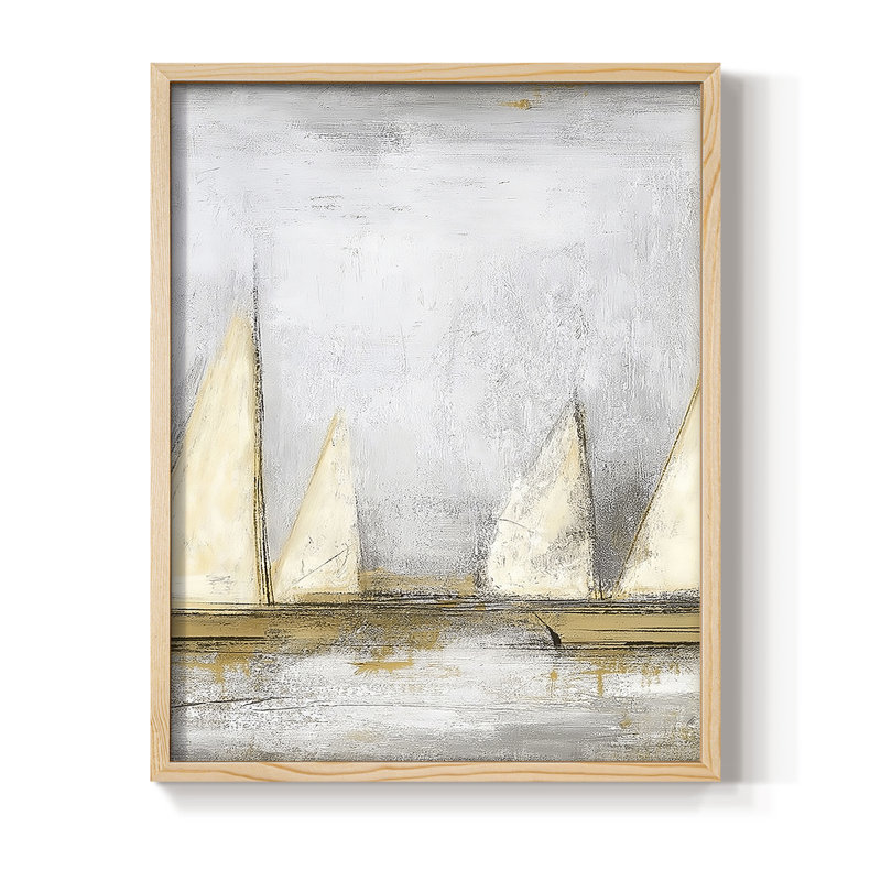 NAUTICAL Series CLxx, reproduction encadrée - bois massif, H 11 po x l 9 po
