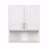 Wall-Mounted Bathroom Cabinet with Adjustable Shelves & Tissue Slots – Over-Sink Storage Organizer