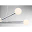 Lustre 4 lumières Meridian en chrome-1920448394