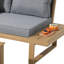Divyanka Acacia 5-Person Modular Patio Conversation Set with Cushions-1714502749