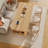 Burlywood Rectangular Solid Wood desks-107443186