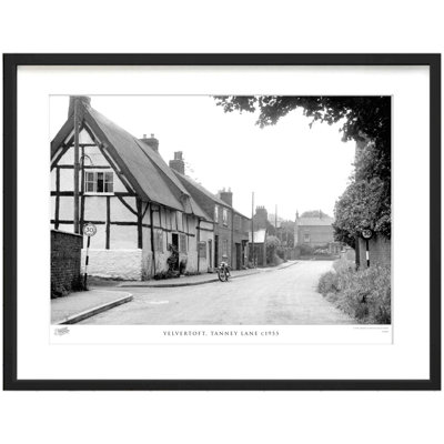 Yelvertoft, Tanney Lane C1955 - Single Picture Frame Print