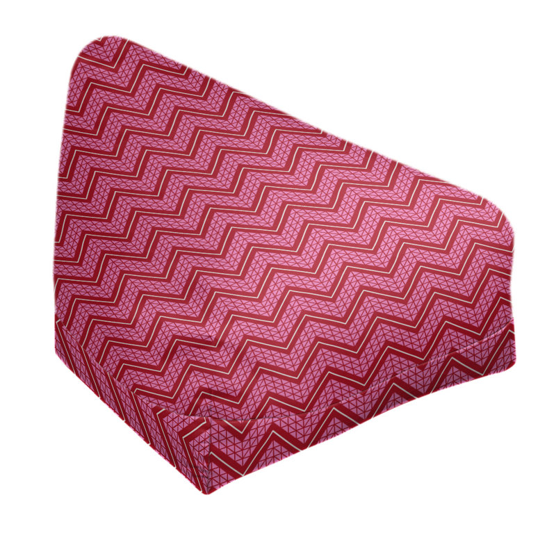 Fauteuil à billes standard &, Rouge / rose, H 25 po x l 27 po x P 30 po