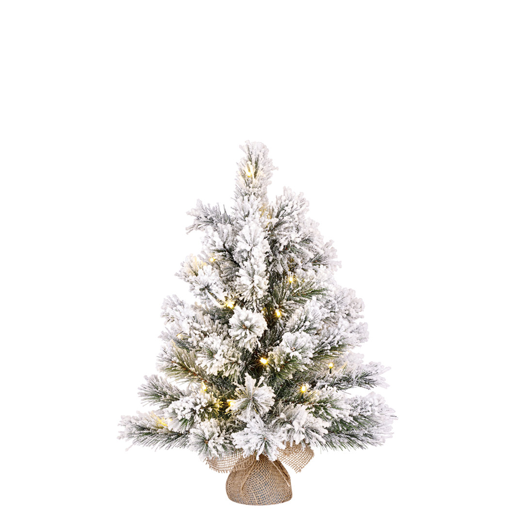 Künstlicher Weihnachtsbaum 60 cm mit 20 LED-Leuchten