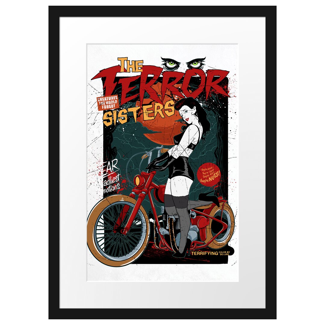 Gerahmtes Poster The Terror Sisters Light