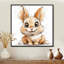 Caricature de l'adorable bébé lapin I - Lapin, art mural-313631243-313631255