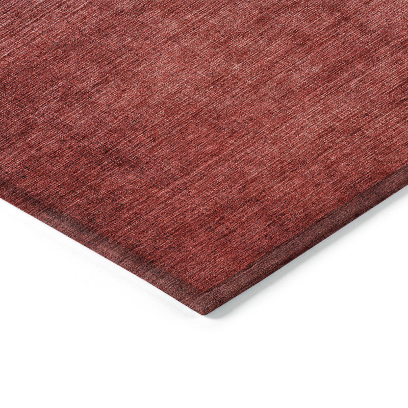 Tapis intérieur lavable 8 pi x 10 pi bleu marine rouge et aubergine